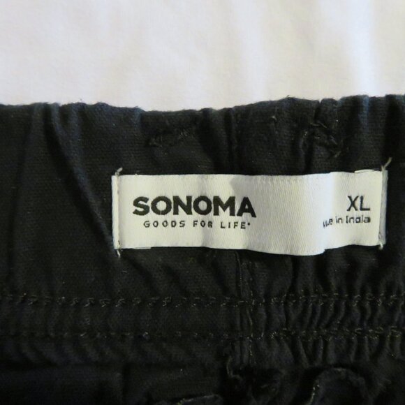 Black XL Women's Sonoma Goods For Life® Utility Shorts - Picture 5 of 6